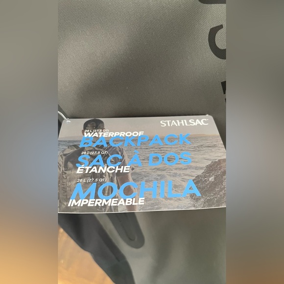 Stahlsac Storm 26L Waterproof Backpack Roll Top Construction - Picture 12 of 12